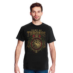 Produktbild Game of Thrones - Targaryen Ornaments T-shirt svart