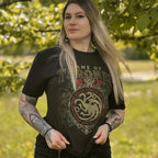 Produktbild Game of Thrones - Targaryen Ornaments T-shirt svart