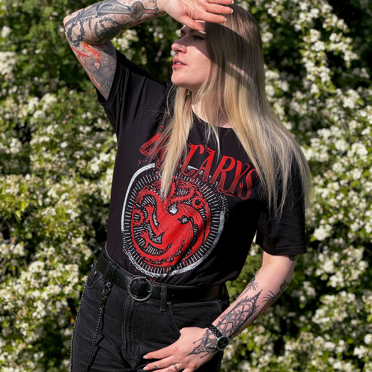 Produktbild Game of Thrones - Dracarys T-shirt svart