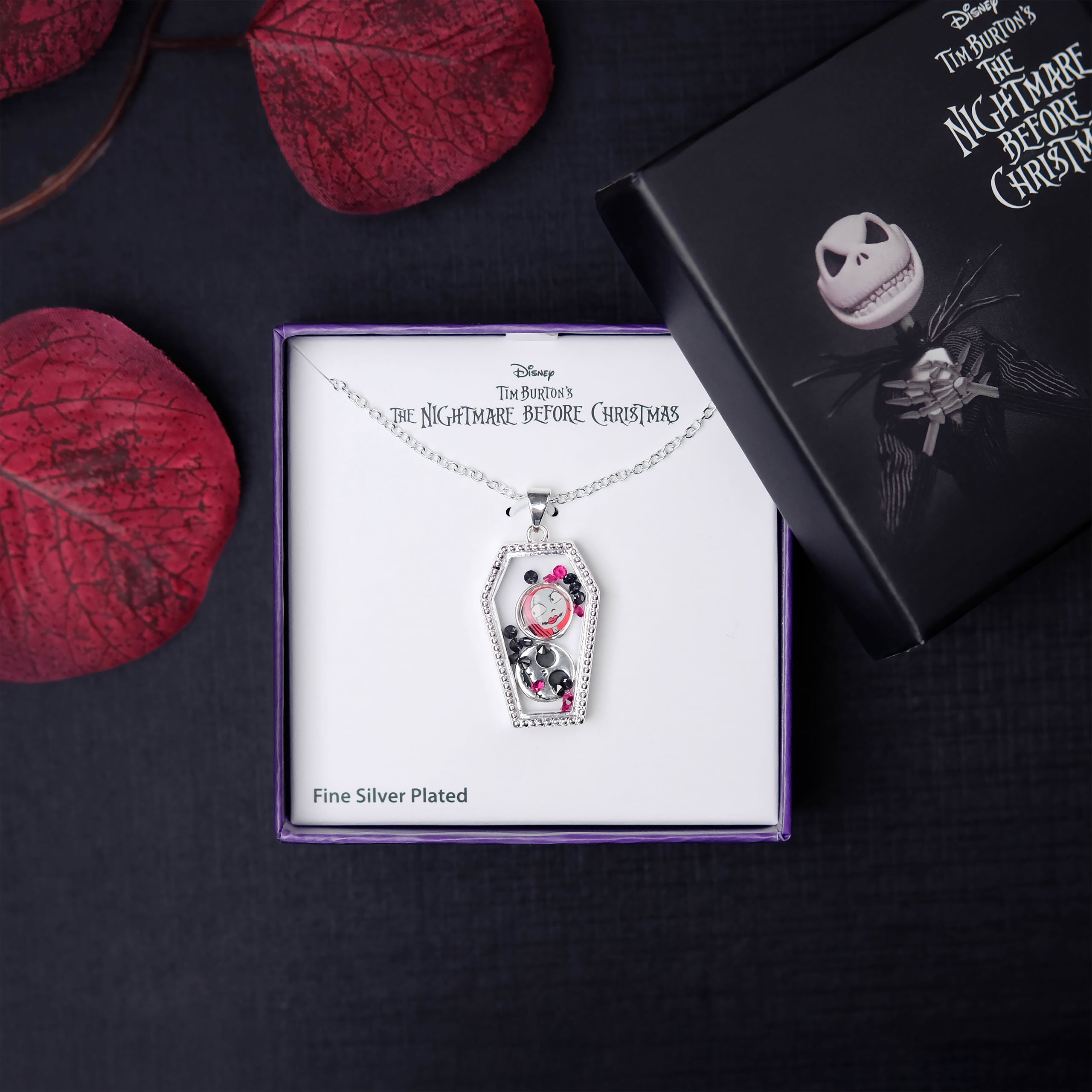 Produktbild Nightmare Before Christmas - Halsband med Jack och Sally