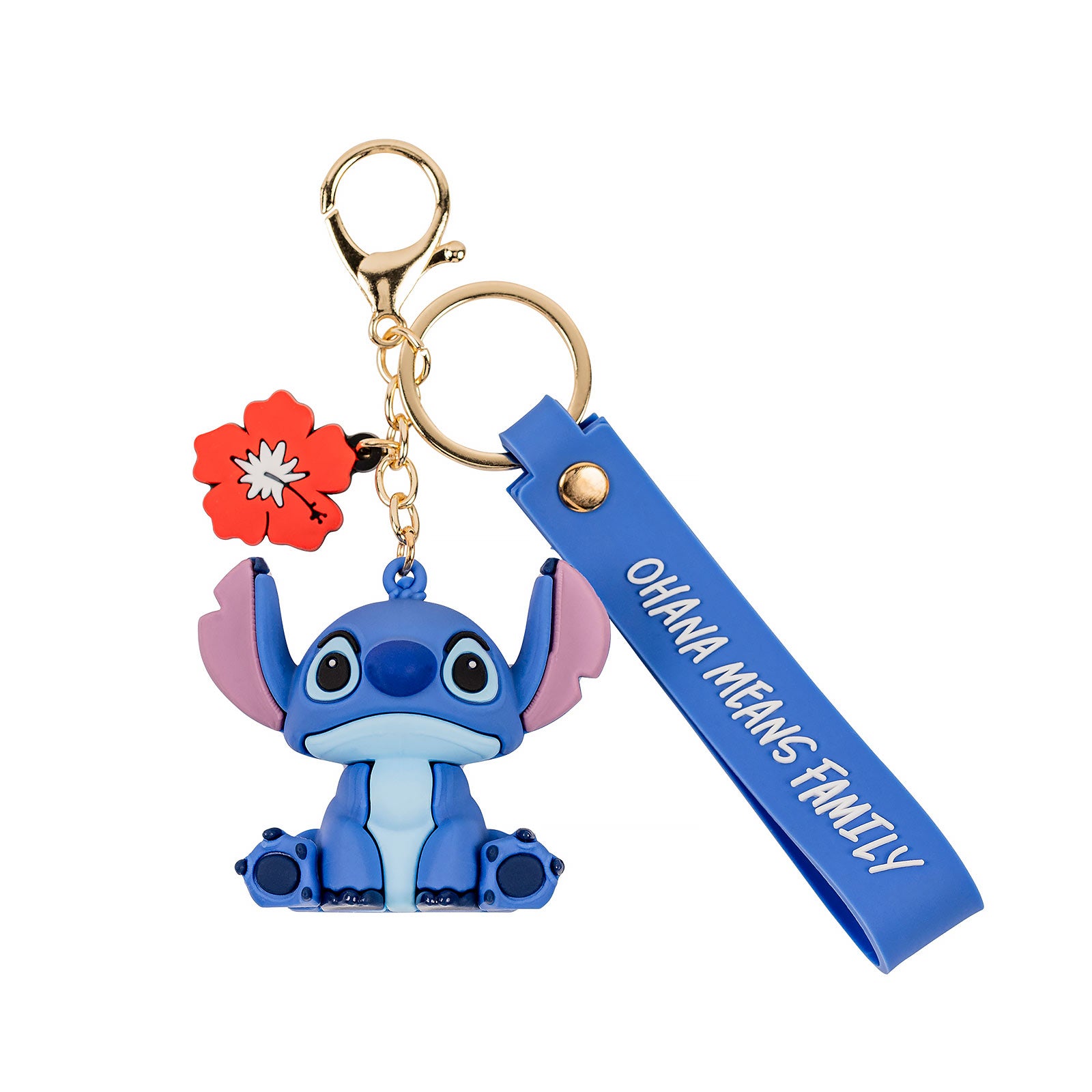 Produktbild Stitch Ohana Means Family nyckelring - Lilo & Stitch