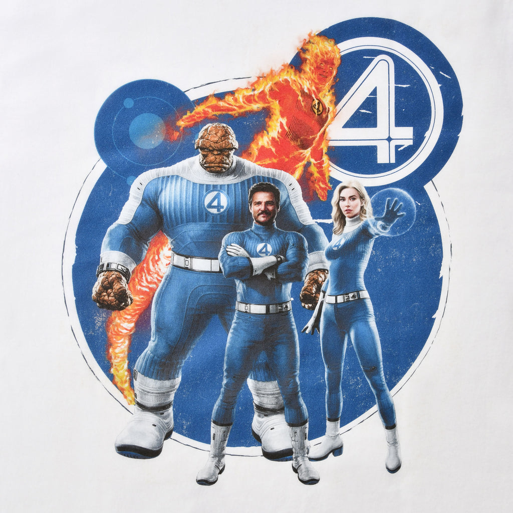 Produktbild Fantastic Four - Grupp T-shirt vit