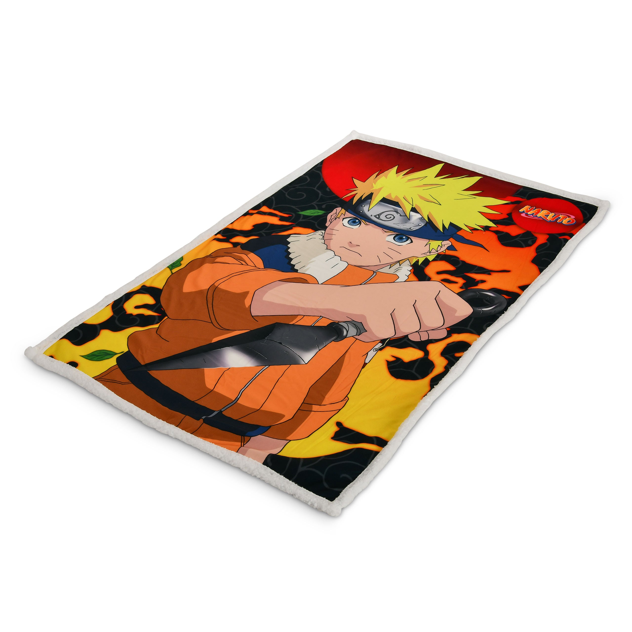 Produktbild Naruto Shippuden - Filt med teddyfoder