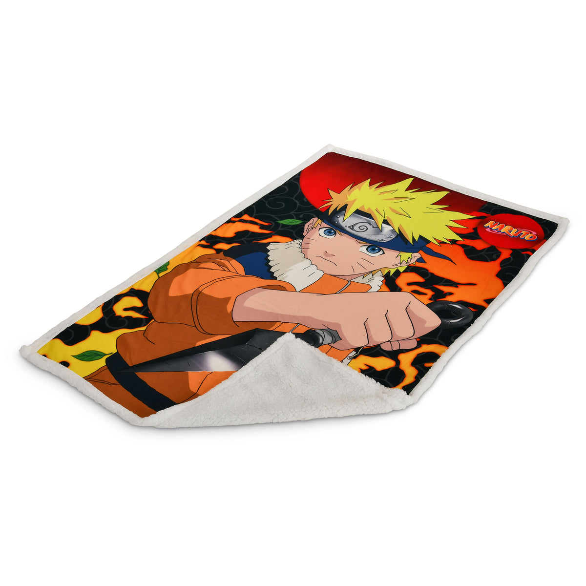 Produktbild Naruto Shippuden - Filt med teddyfoder