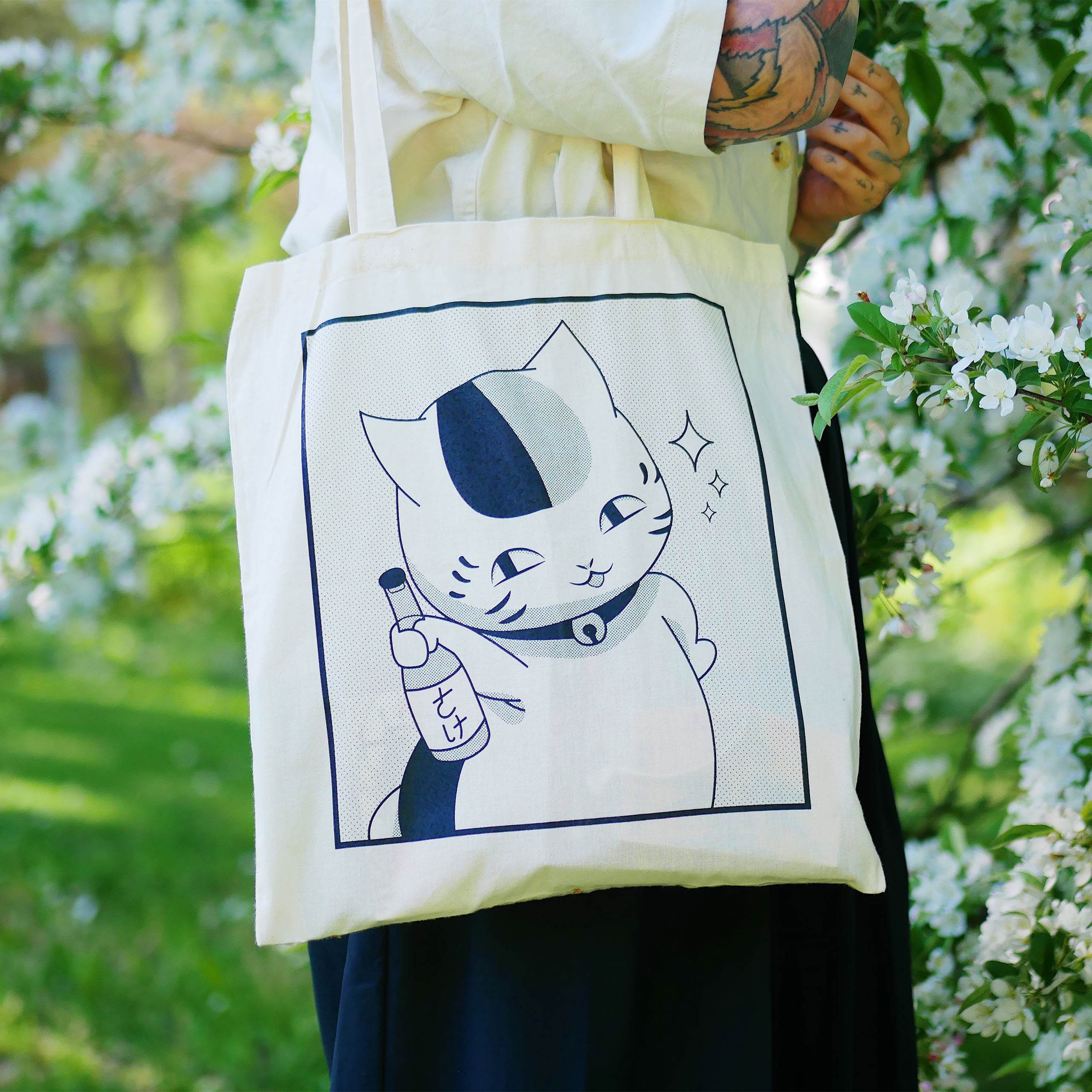 Produktbild Nyanko Sensei Tygpåse för fans av Natsume's Book of Friends