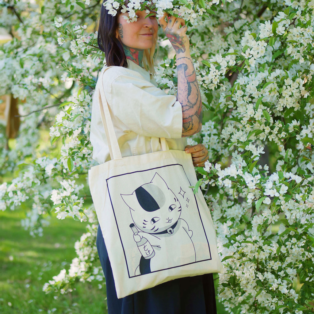 Produktbild Nyanko Sensei Tygpåse för fans av Natsume's Book of Friends