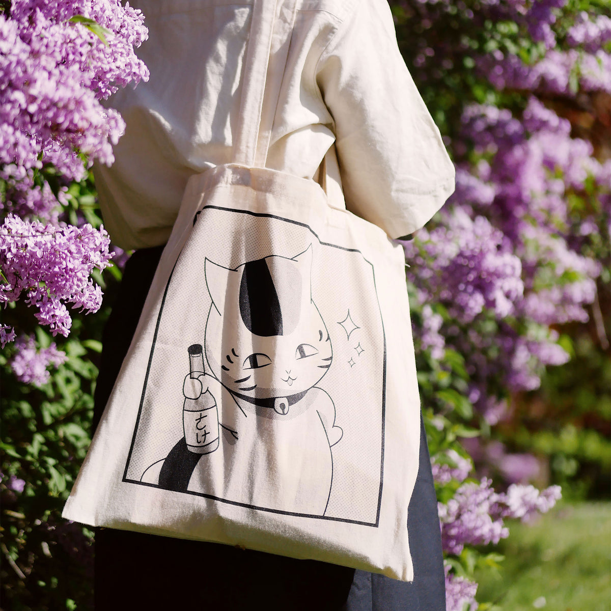 Produktbild Nyanko Sensei Tygpåse för fans av Natsume's Book of Friends