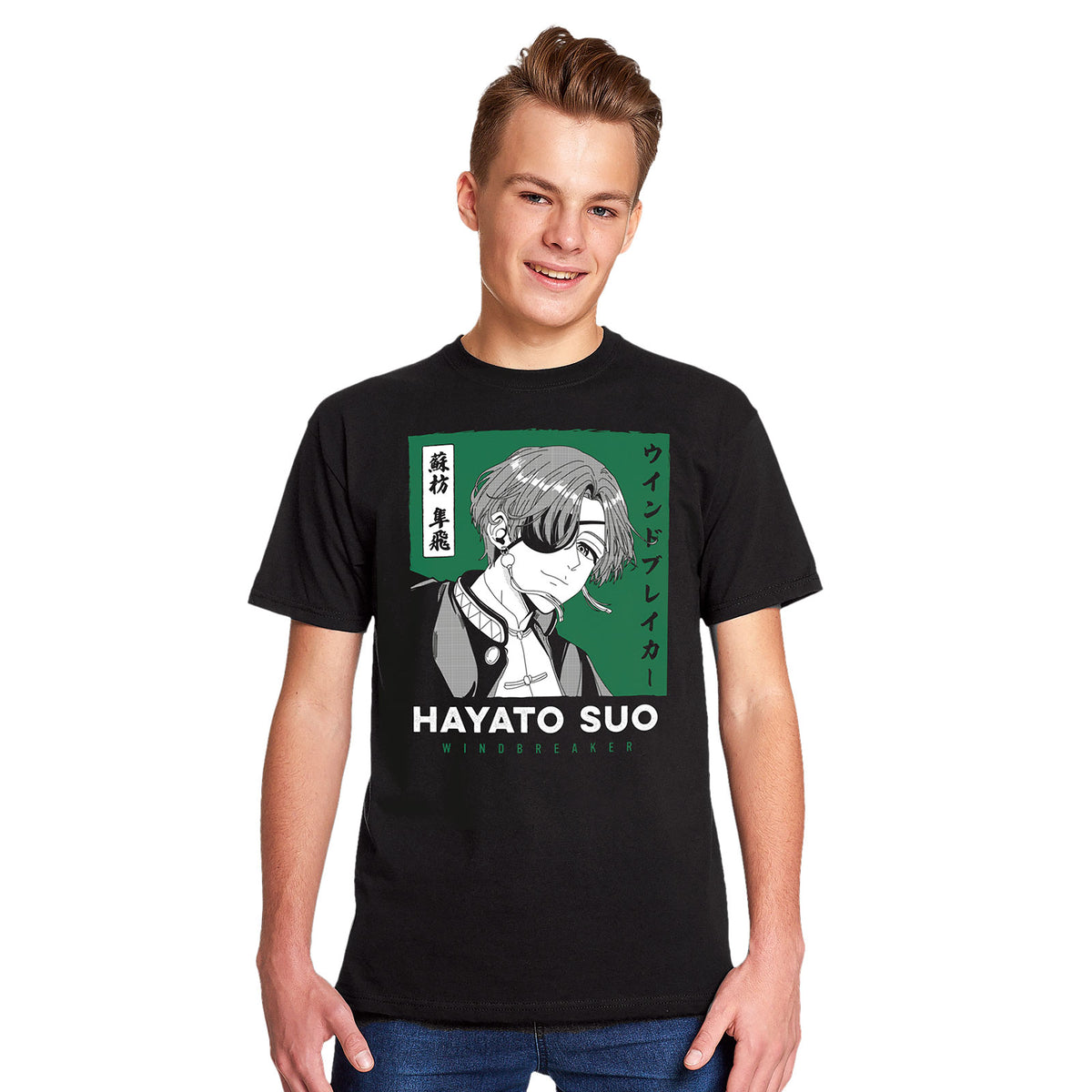 Produktbild Hayato Suo T-shirt för Wind Breaker-fans