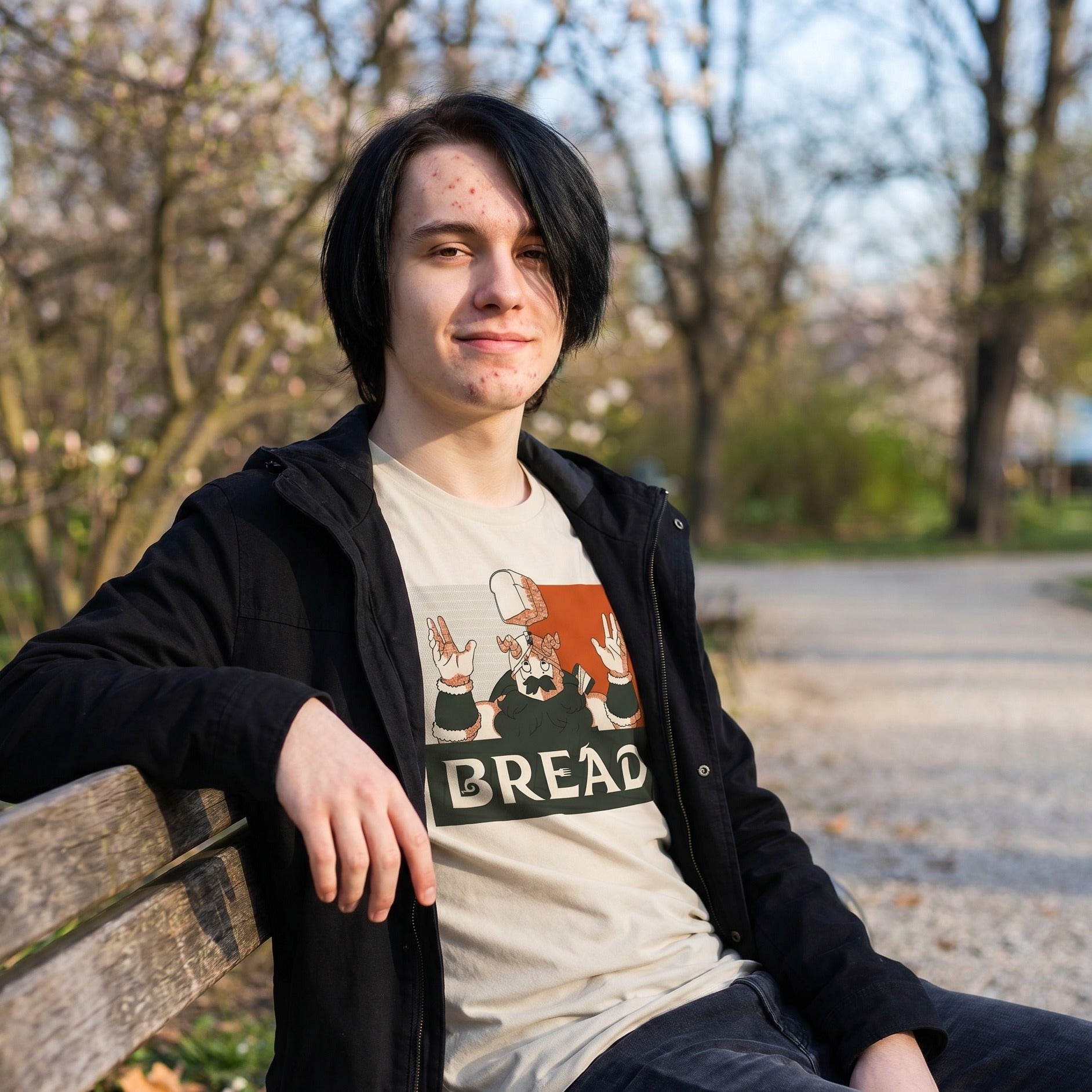 Product image Bread T-shirt for Delicious in Dungeon fans