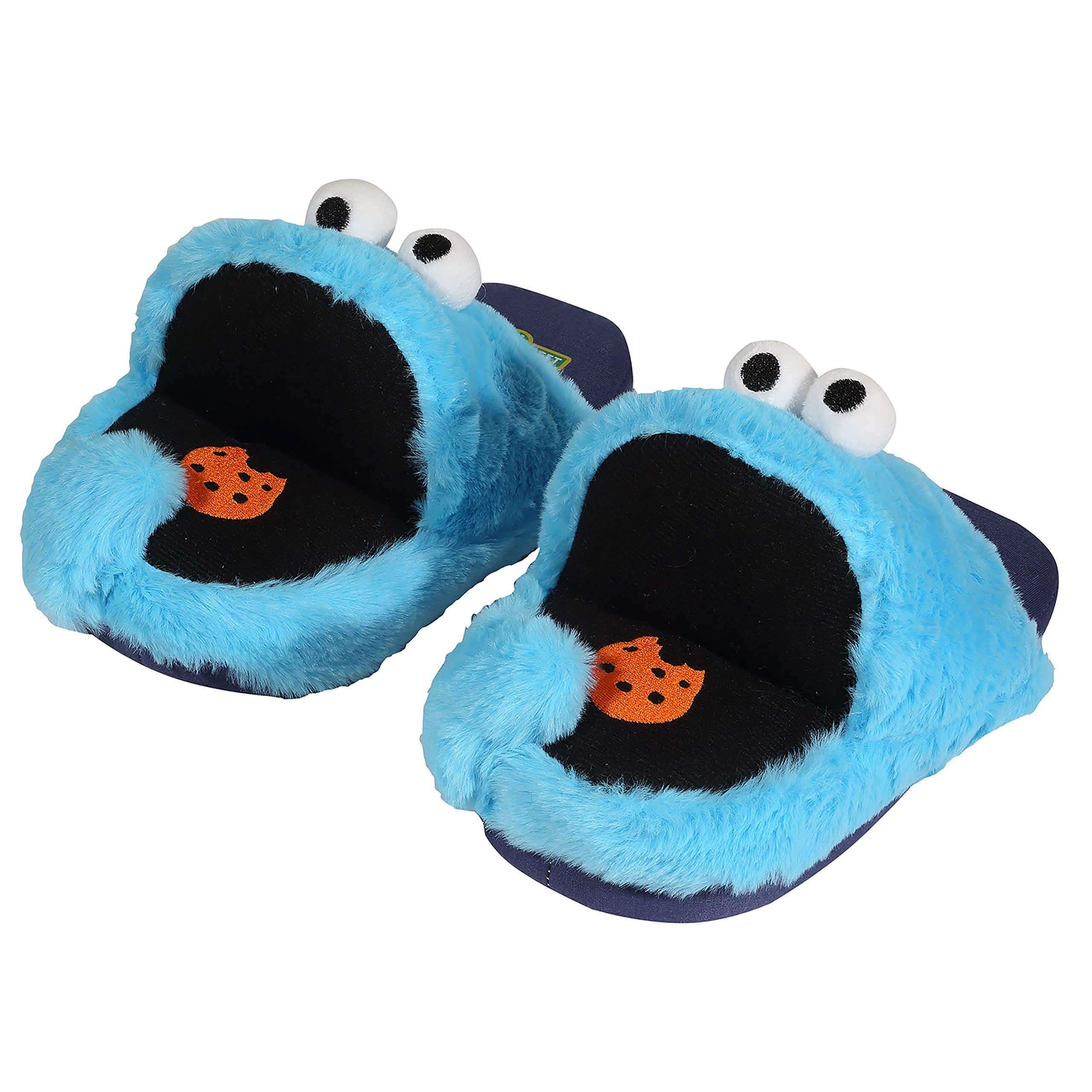 Produktbild Cookie Monster Plysch Tofflor - Sesame Street
