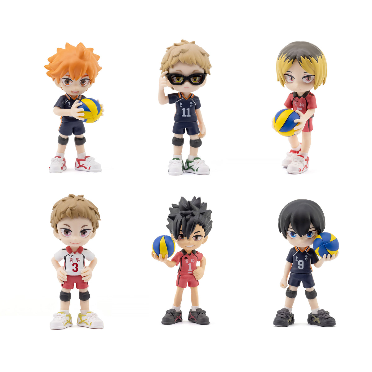 Produktbild Haikyu! - YuMe Anime Blind Box Figur 6-pack