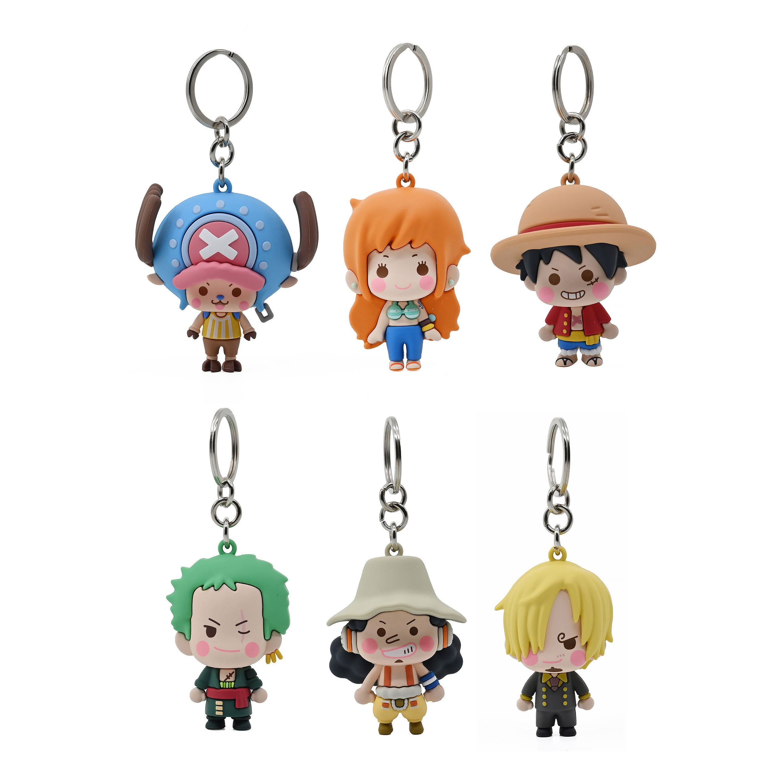 Produktbild One Piece - YuMe Pocket Hero Nyckelring Serie 2 Blind Box 12er Display
