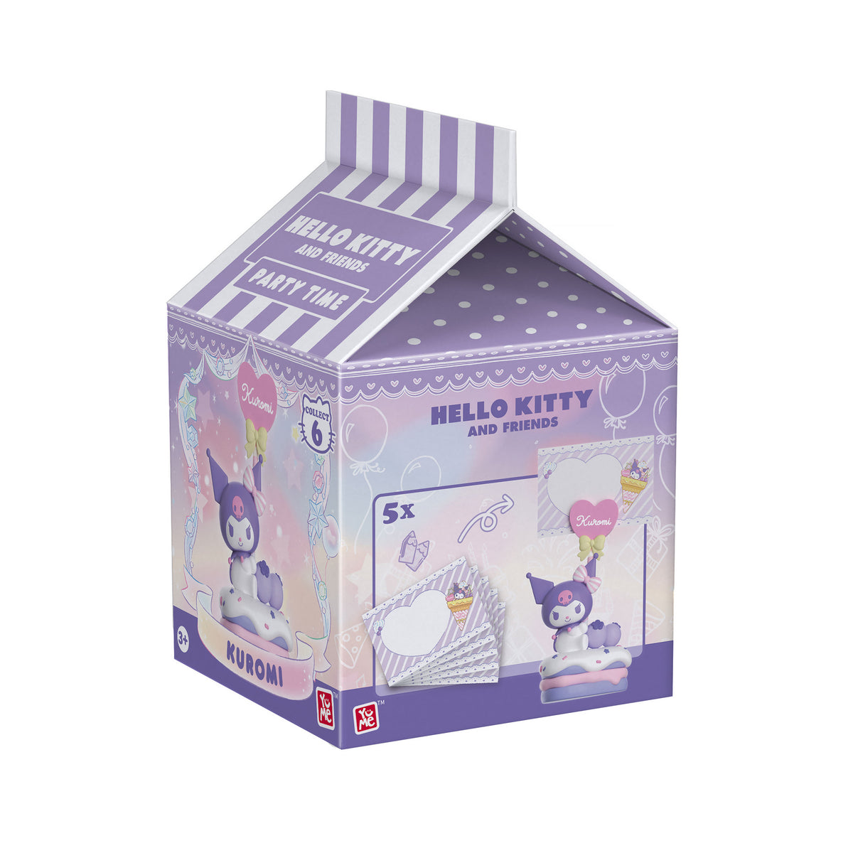 Produktbild Hello Kitty och Vänner - Kuromi Anteckningshållare Party Time Series