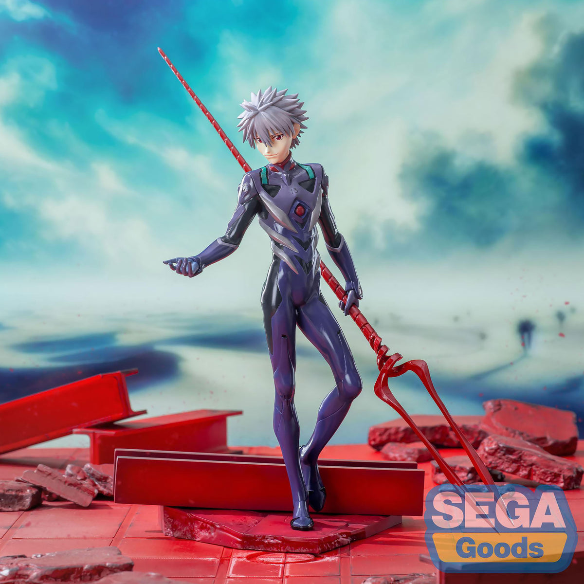 Produktbild Evangelion: 3.0+1.0 - Kaworu Nagisa x Spjutet Longinus Figur