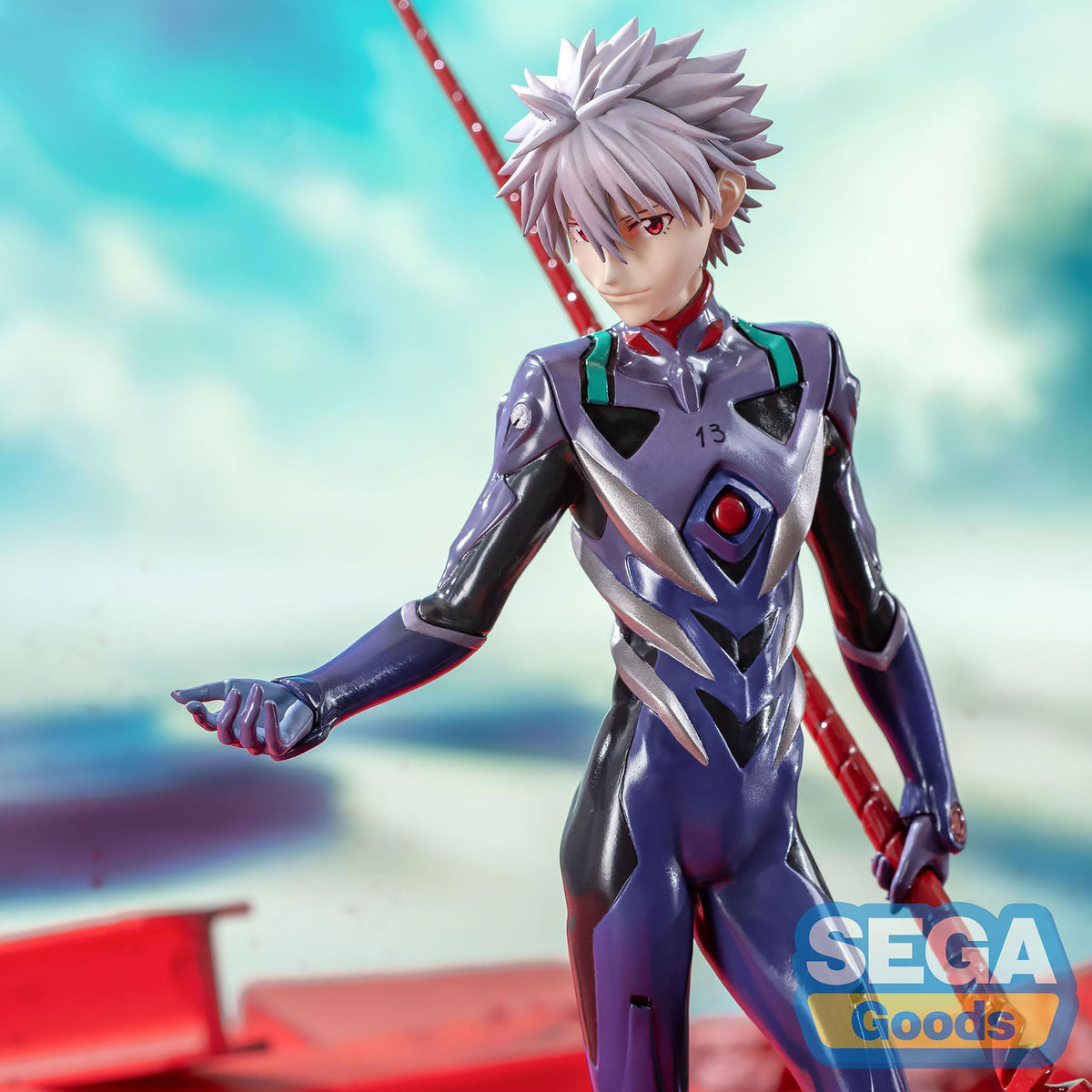 Produktbild Evangelion: 3.0+1.0 - Kaworu Nagisa x Spjutet Longinus Figur