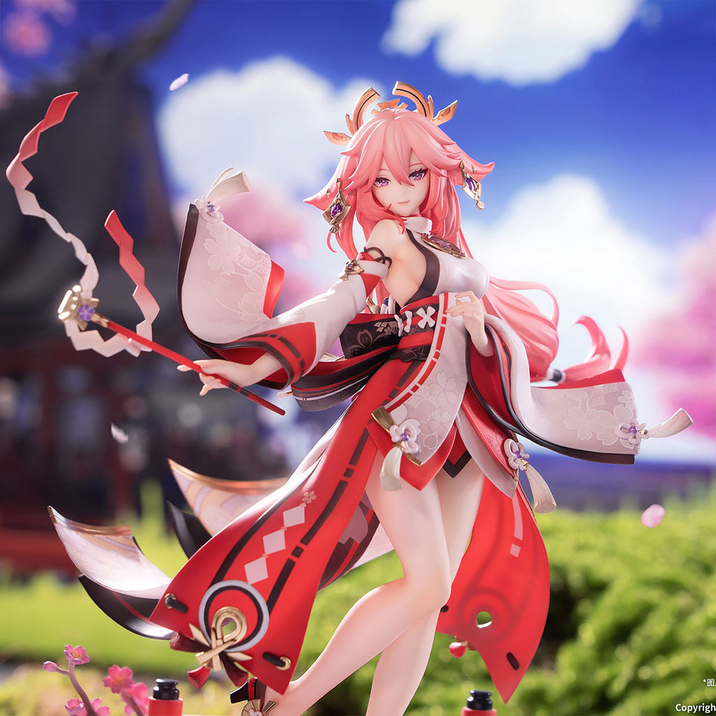 Produktbild Genshin Impact - Yae Miko Skalafigur Astute Amusement Version 1:7