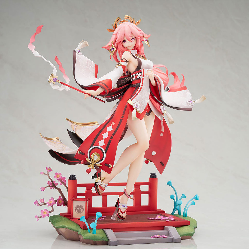 Produktbild Genshin Impact - Yae Miko Skalafigur Astute Amusement Version 1:7