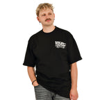 Produktbild Tillbaka till framtiden - Svart oversize T-shirt DeLorean
