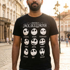 Produktbild Nightmare Before Christmas - Jack Emotions T-shirt dam svart