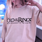 Produktbild Sagan om Ringen - Följeslagare Rohan och Gondor Oversize T-Shirt beige