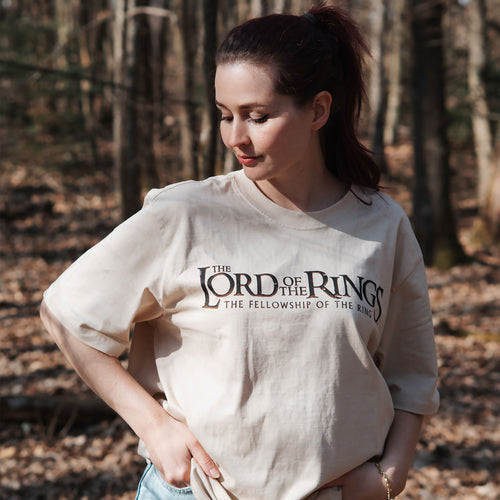 Produktbild Sagan om Ringen - Följeslagare Rohan och Gondor Oversize T-Shirt beige