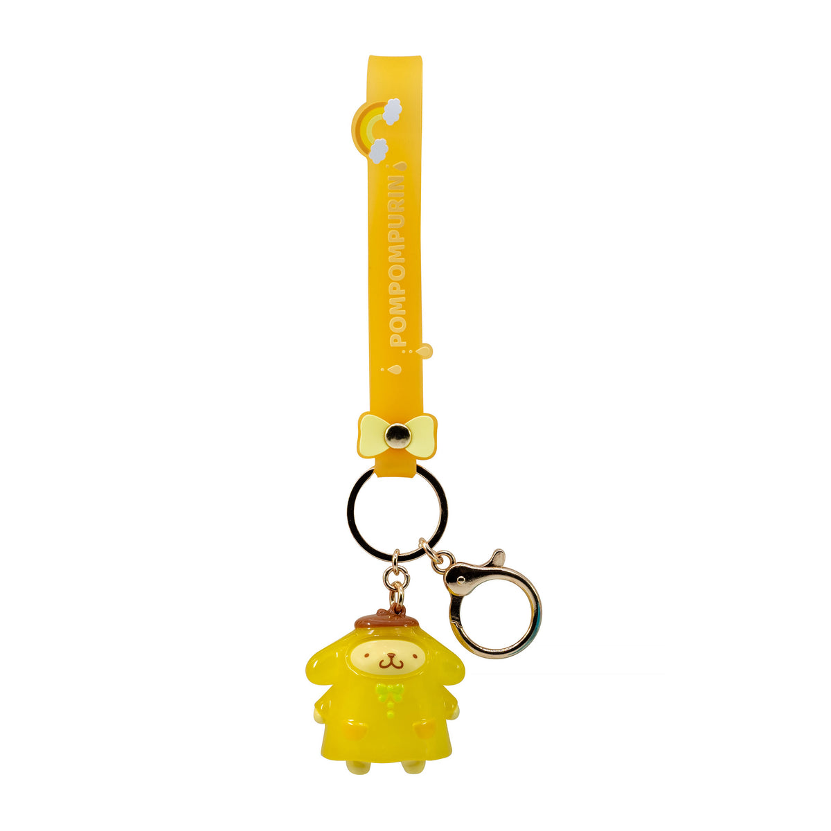 Produktbild Hello Kitty och Vänner - Pompompurin Nyckelring YuMe Raincoat Series