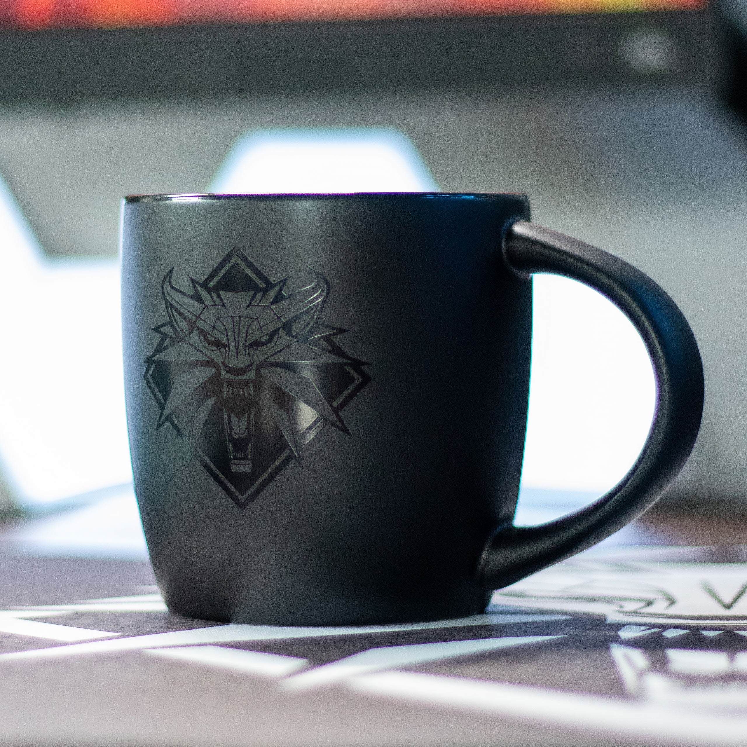 Produktbild The Witcher - Vargmedaljong-mugg