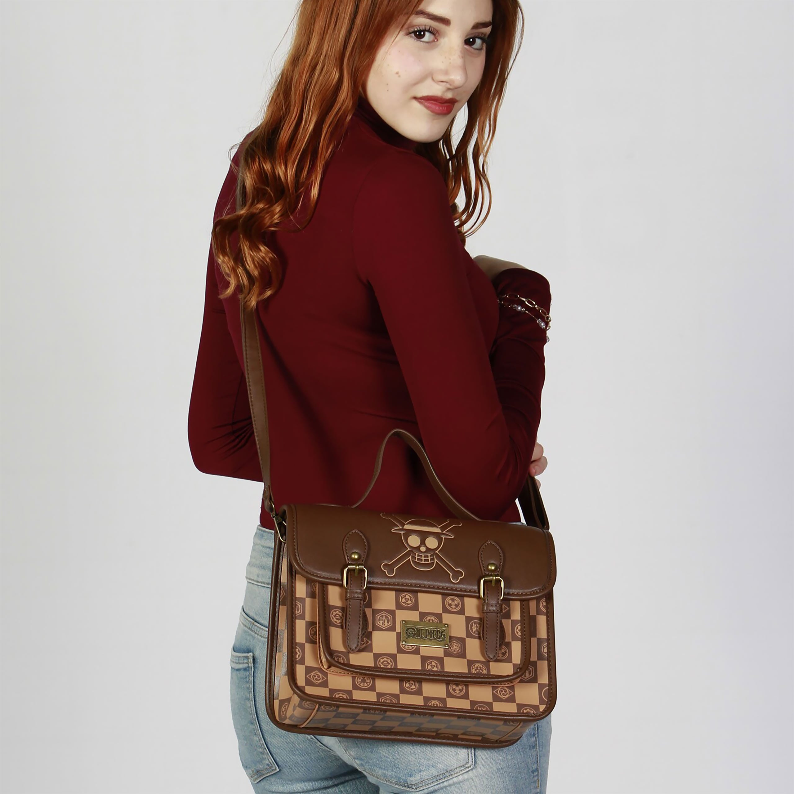 Produktbild One Piece - 2i1 Crossbody-väska med Straw Hat Pirates-logga