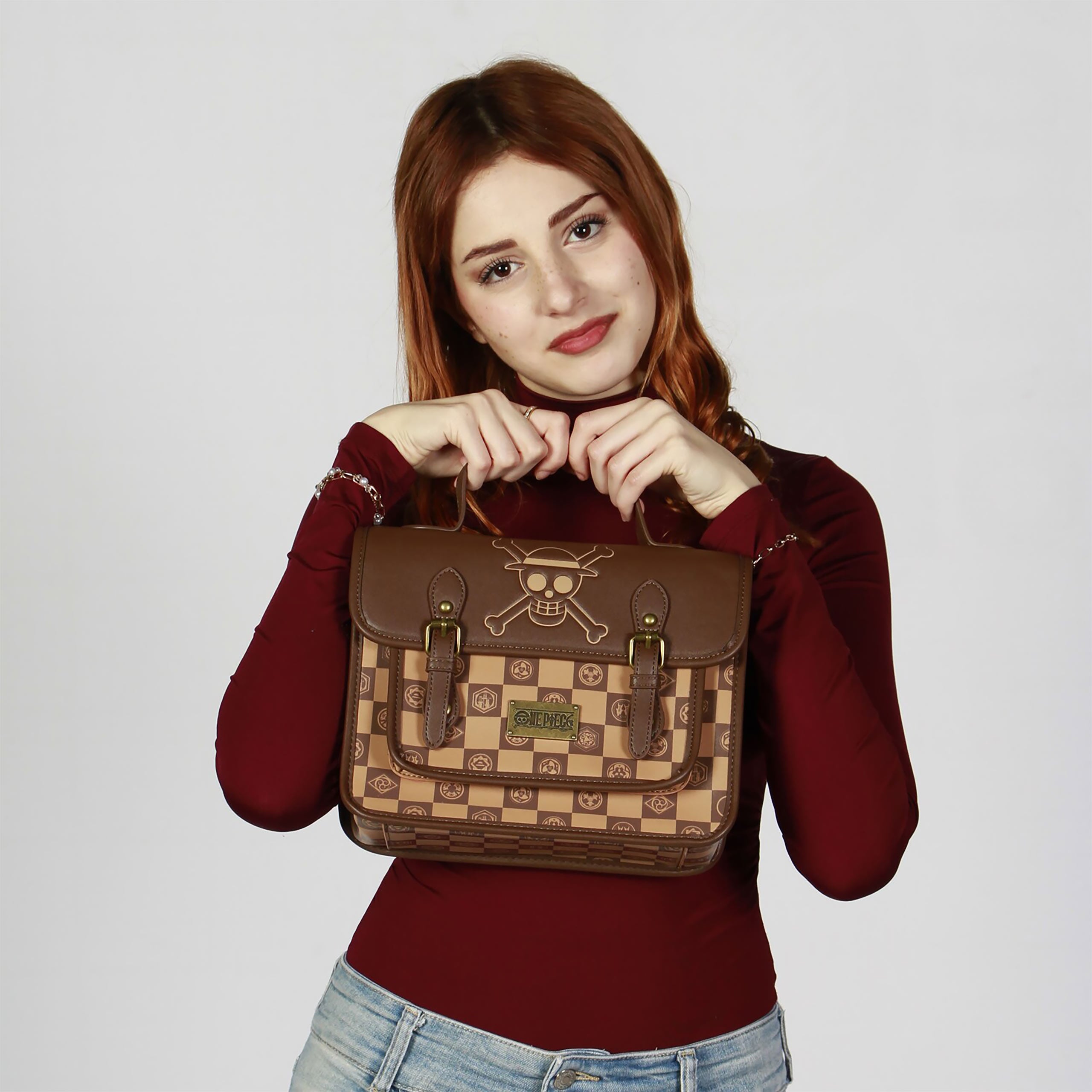 Produktbild One Piece - 2i1 Crossbody-väska med Straw Hat Pirates-logga