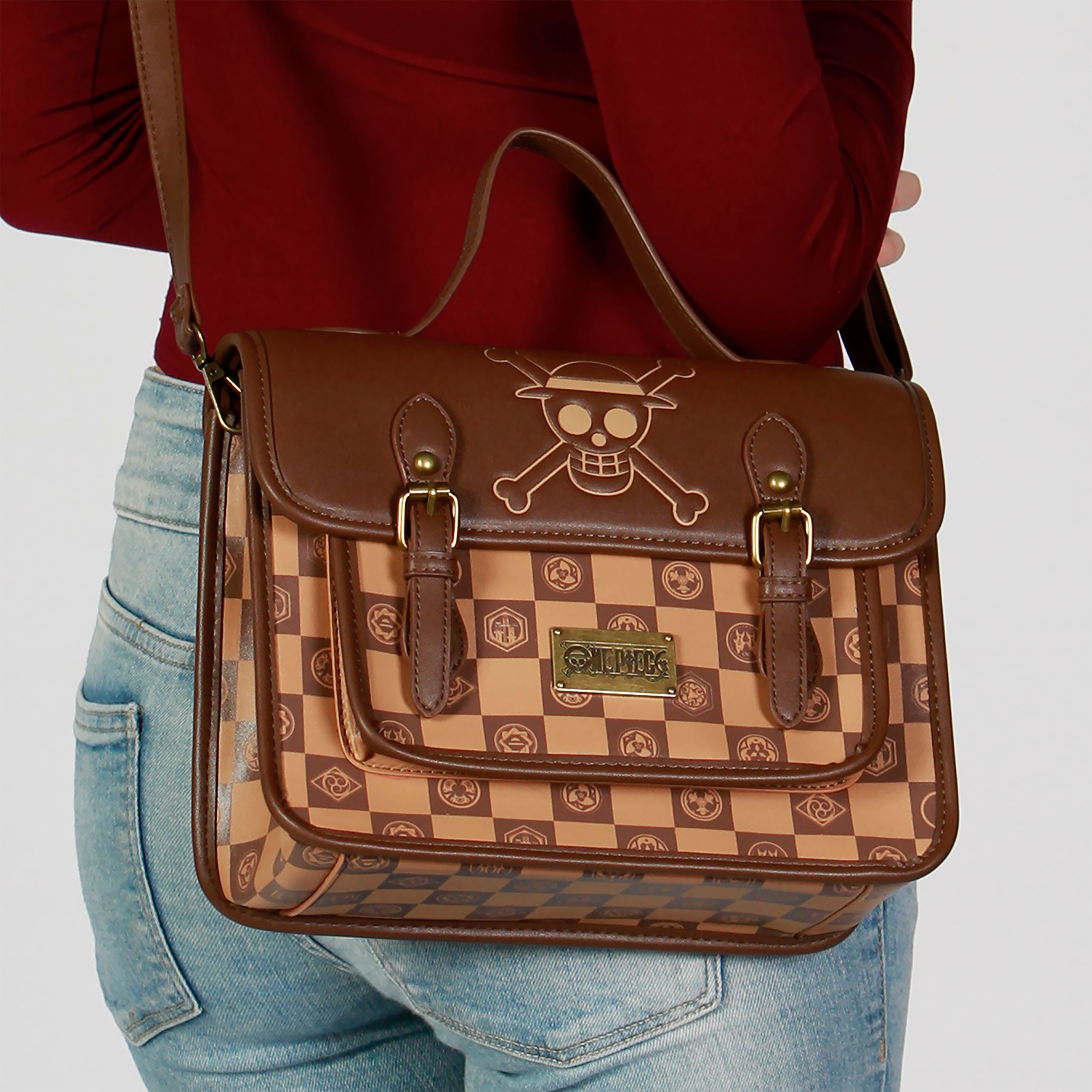 Produktbild One Piece - 2i1 Crossbody-väska med Straw Hat Pirates-logga