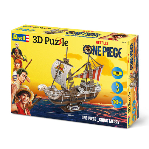 Produktbild One Piece - Going Merry 3D Modell Byggsats