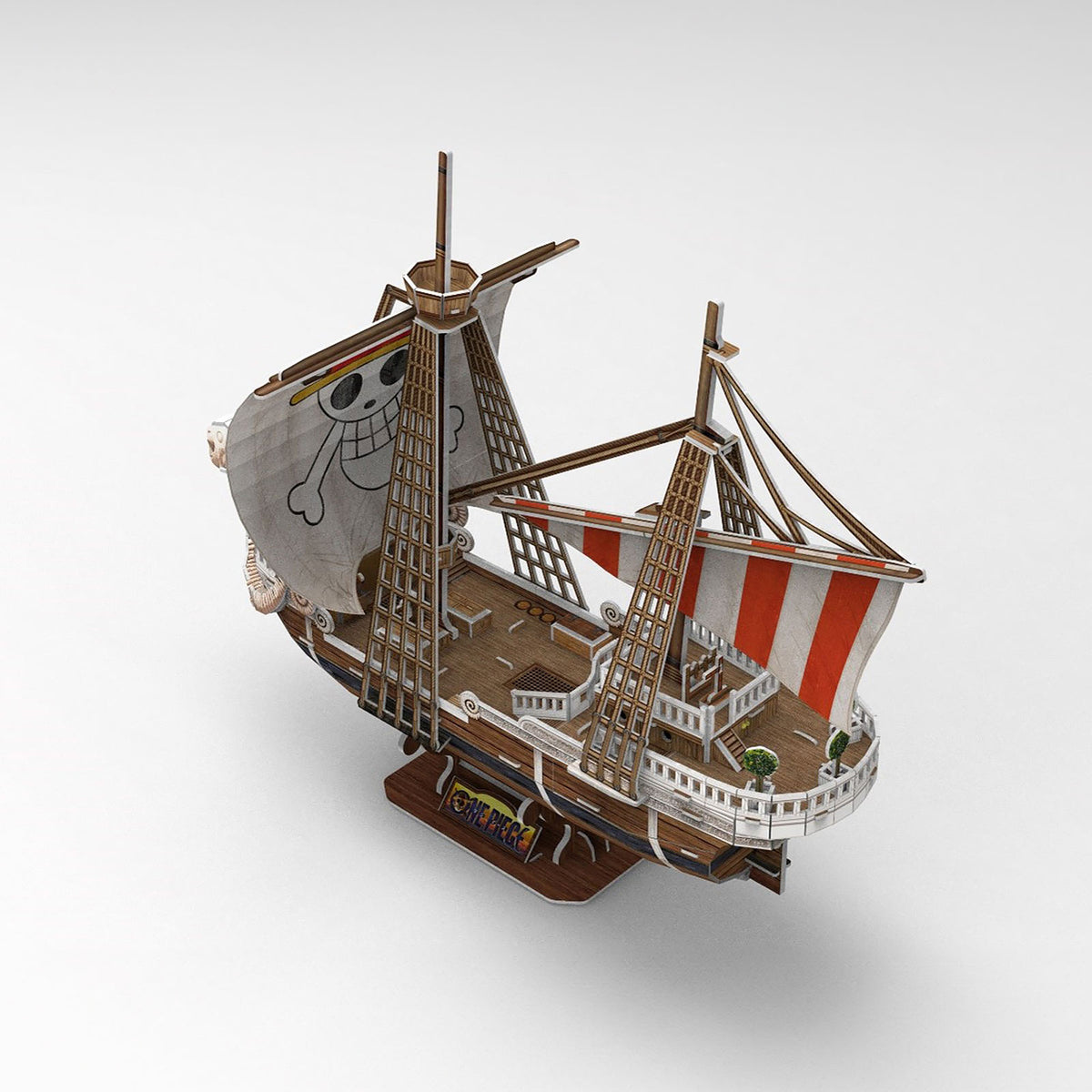 Produktbild One Piece - Going Merry 3D Modell Byggsats