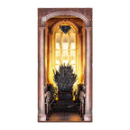 Produktbild Game of Thrones - Järntronen Book Nook modellbyggsats i trä