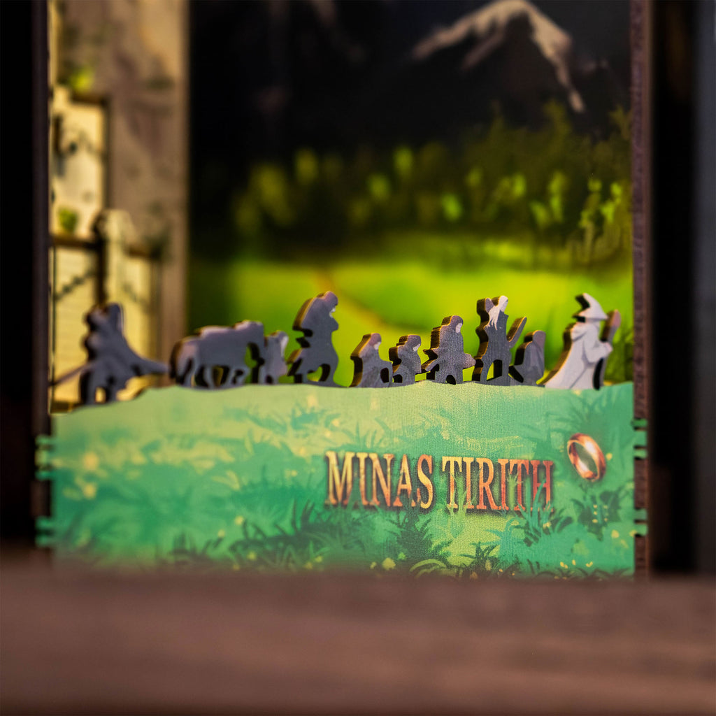 Product image The Lord of the Rings - Minas Tirith Book Nook Wooden Model Kit