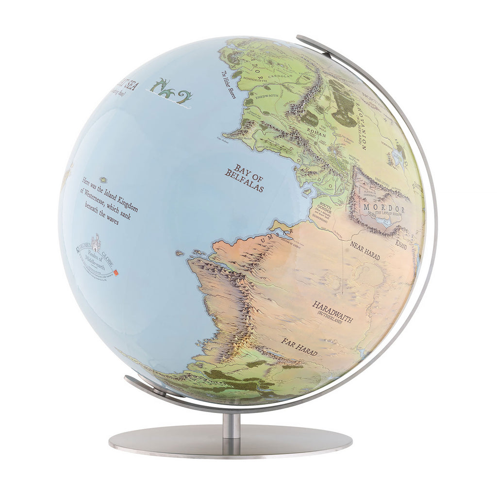 Produktbild Sagan om Ringen - Midgård-globus med ljus 40cm