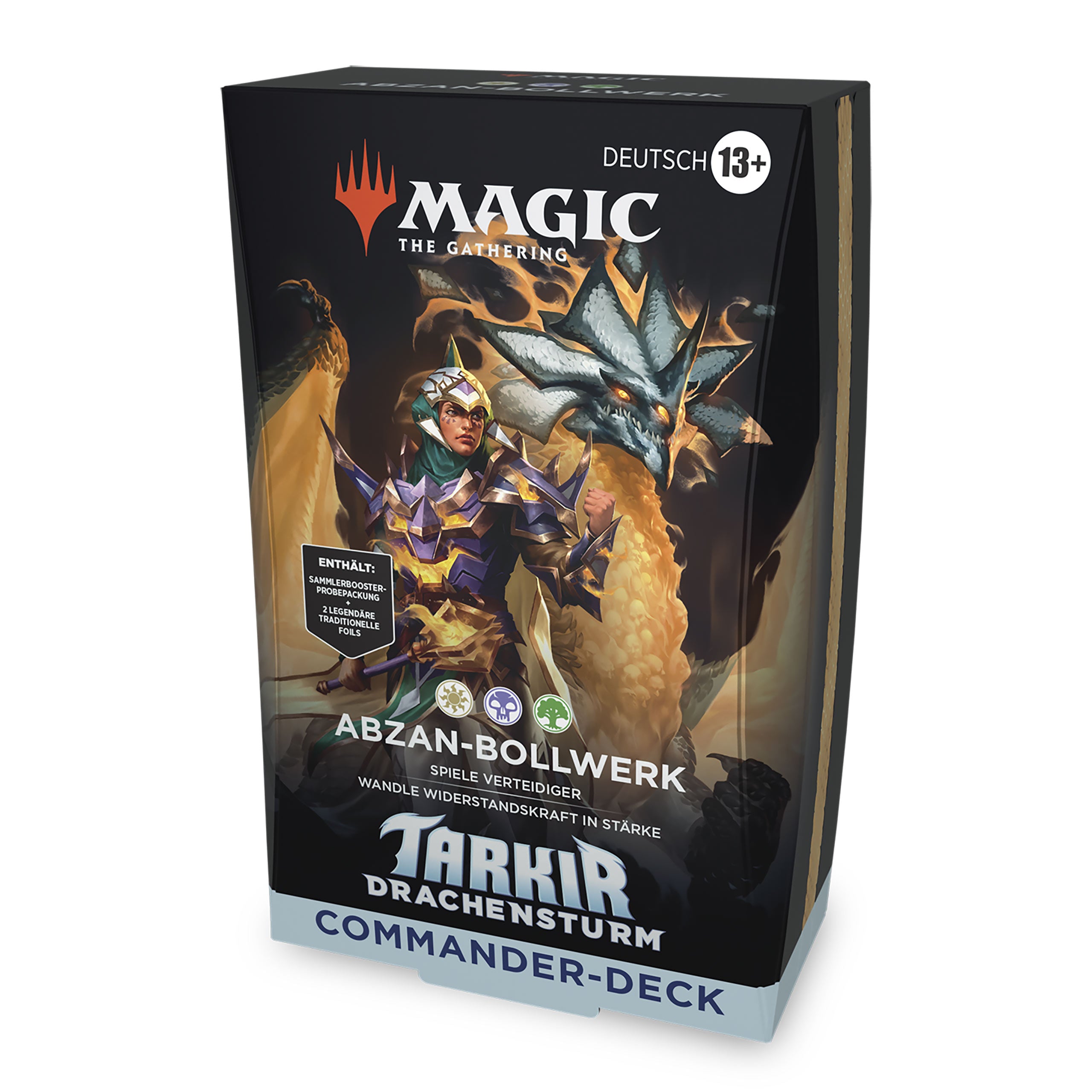 Produktbild Magic The Gathering - Tarkir: Drakstorm - Commander Deck Abzan-Bollwerk