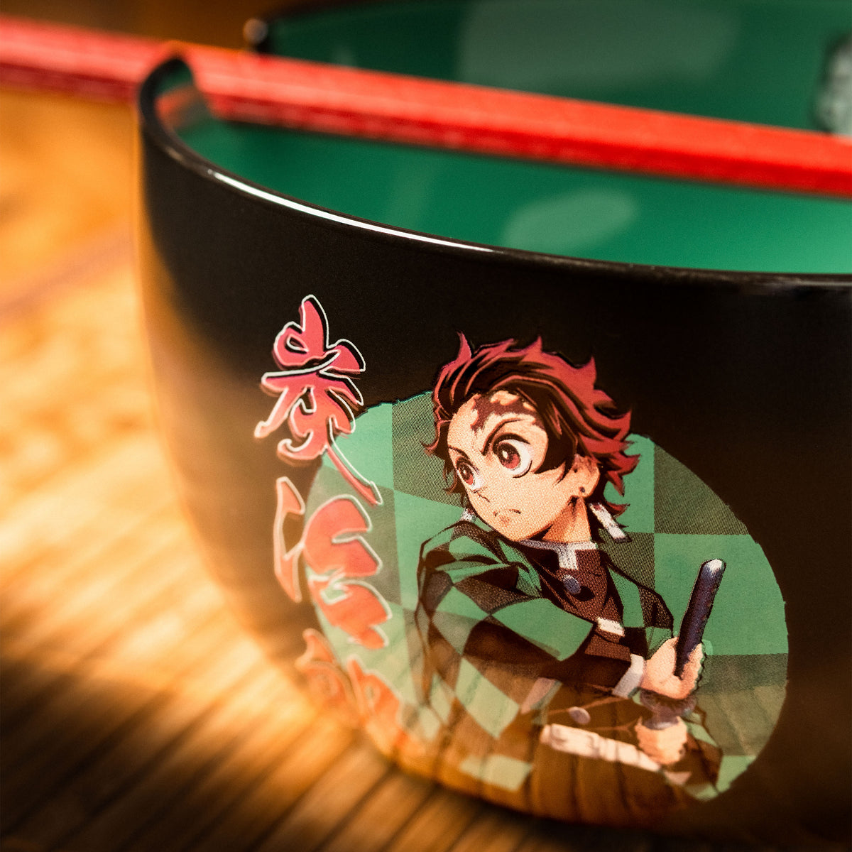 Produktbild Demon Slayer - Tanjiro ramen-skål med ätpinnar