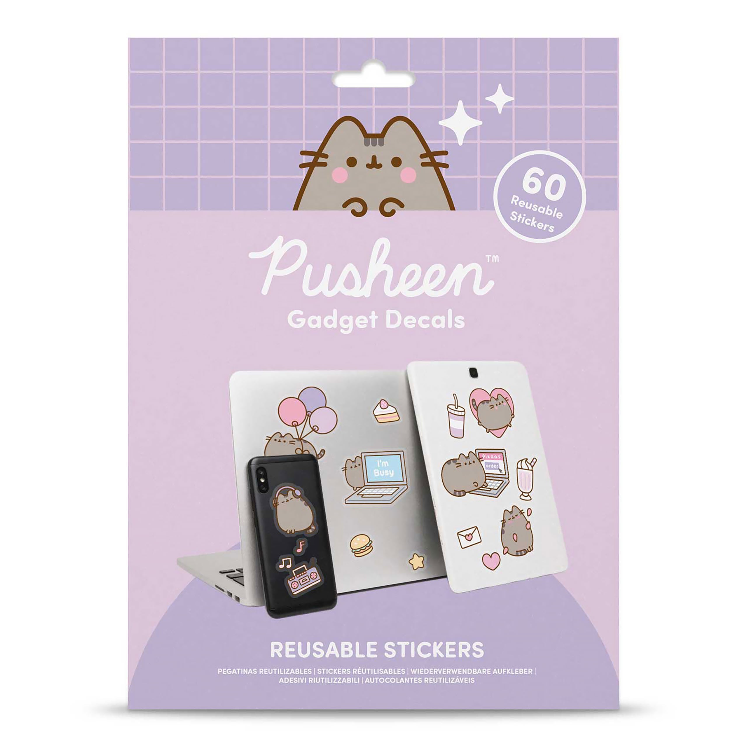 Produktbild Pusheen - Katten Klistermärken