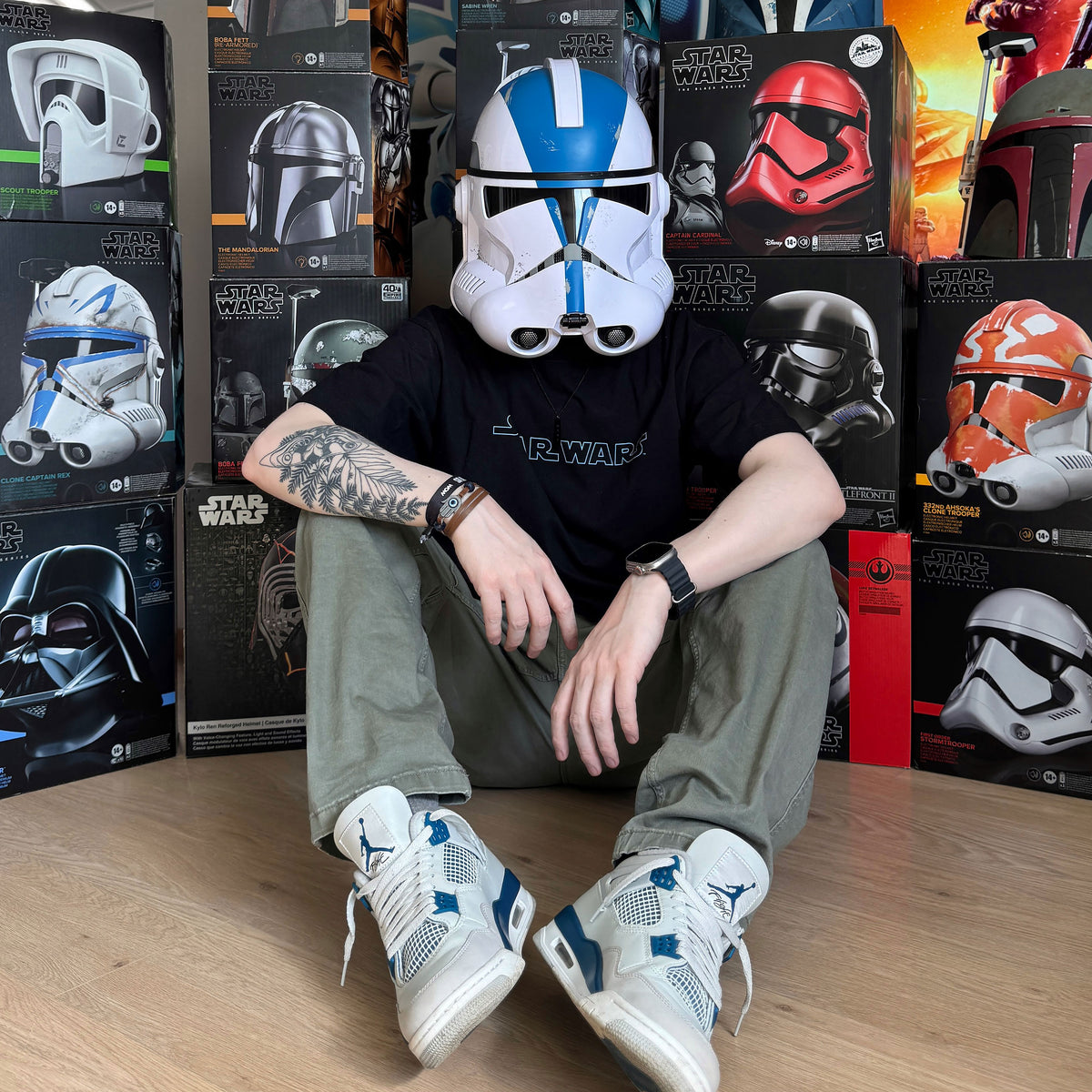 Product image Star Wars – Clone Trooper 501st Legion Helmet Replica with Sound Effects