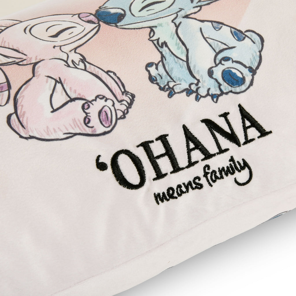 Produktbild Stitch och Angel Ohana Means Family - Kudde