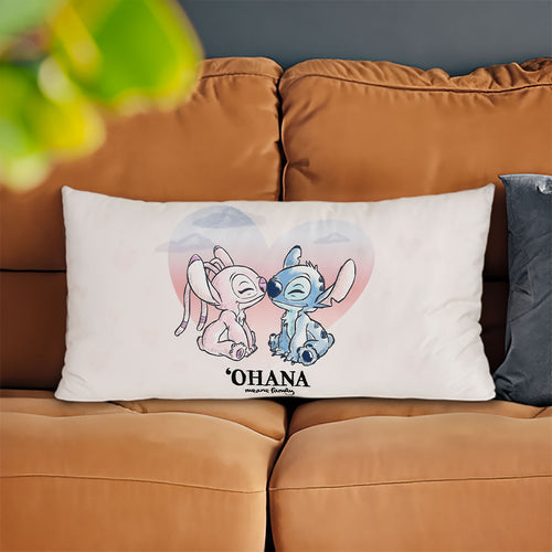 Produktbild Stitch och Angel Ohana Means Family - Kudde