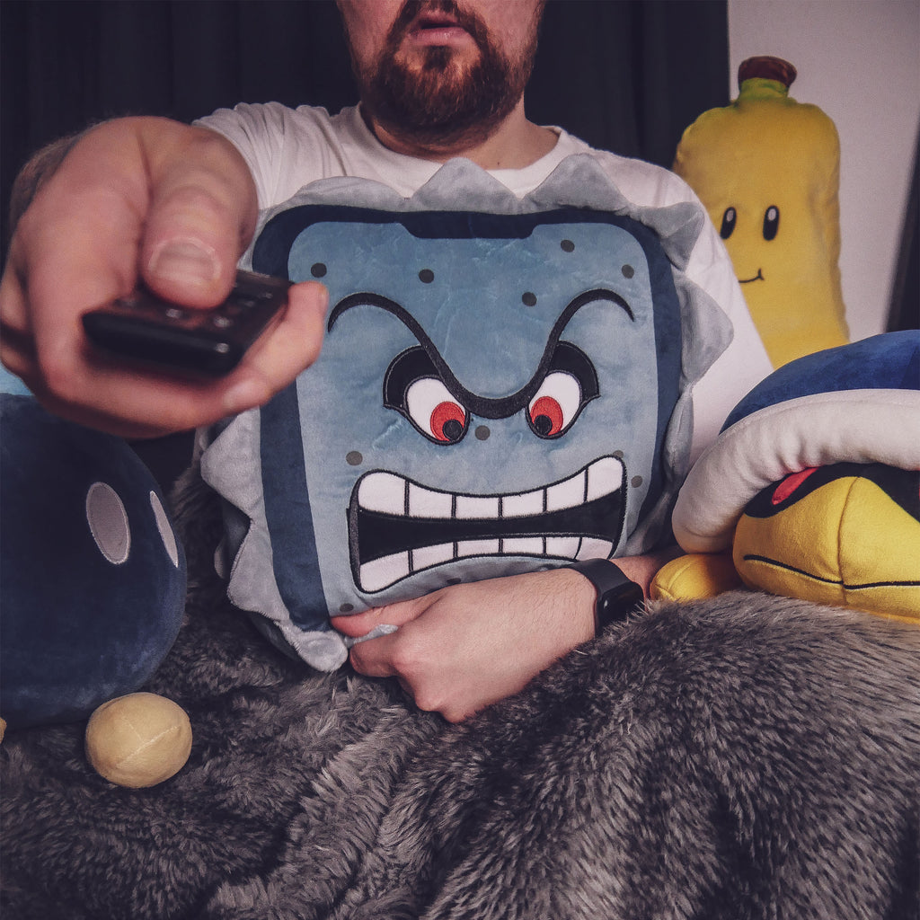 Produktbild Super Mario - Thwomp Mocchi-Mocchi Plyschfigur