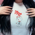 Produktbild Turbo Granny T-shirt för Dandadan-fans vit