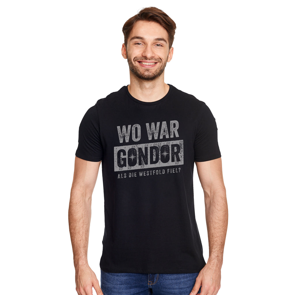 Produktbild Var var T-shirt för Sagan om Ringen-fans svart
