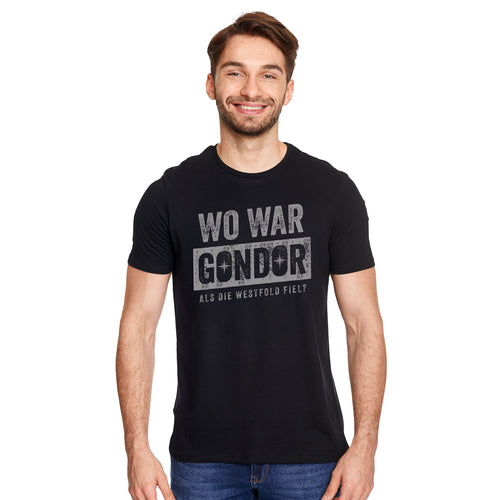 Produktbild Var var T-shirt för Sagan om Ringen-fans svart