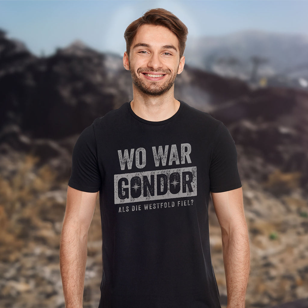 Produktbild Var var T-shirt för Sagan om Ringen-fans svart