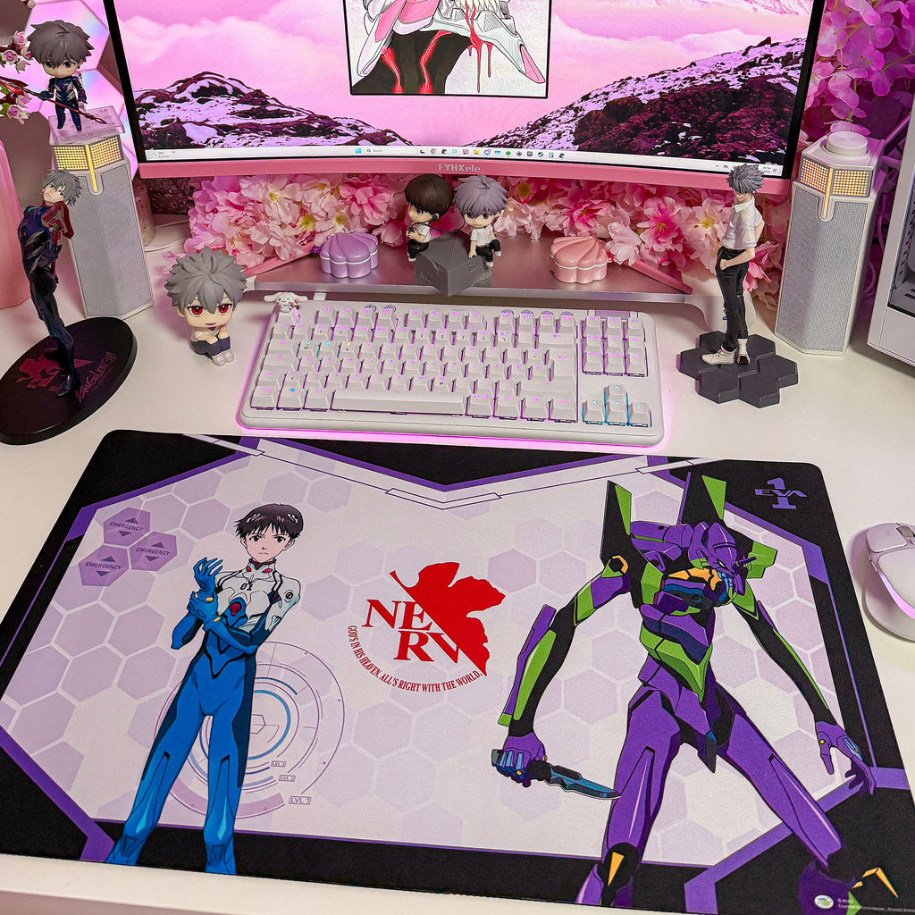 Produktbild Evangelion - Shinji och Unit-01 musmatta