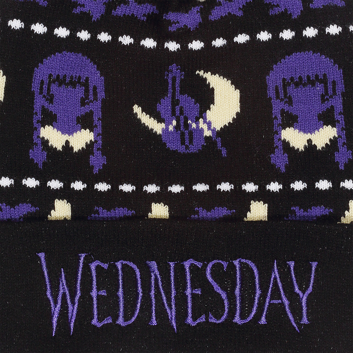 Product image Wednesday - Midnight pom-pom beanie