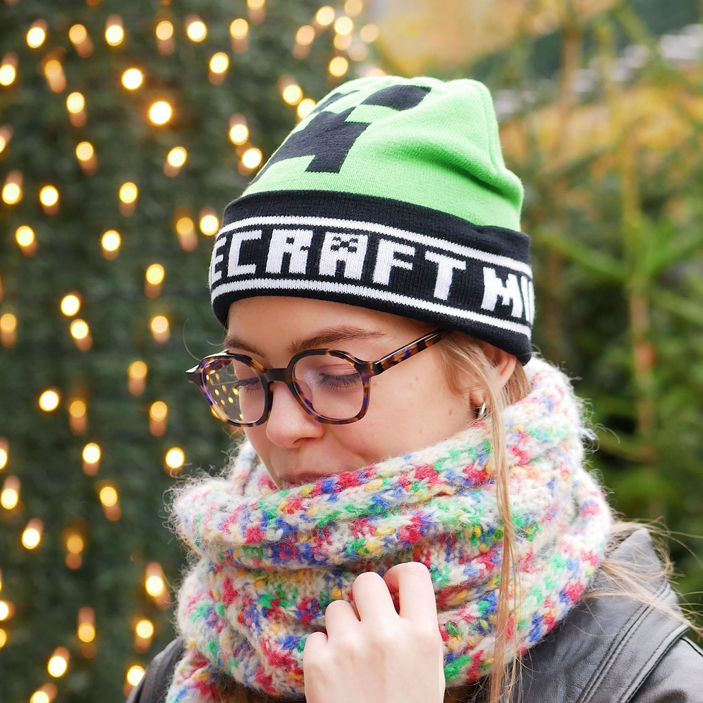 Produktbild Minecraft - Creeper mössa för barn