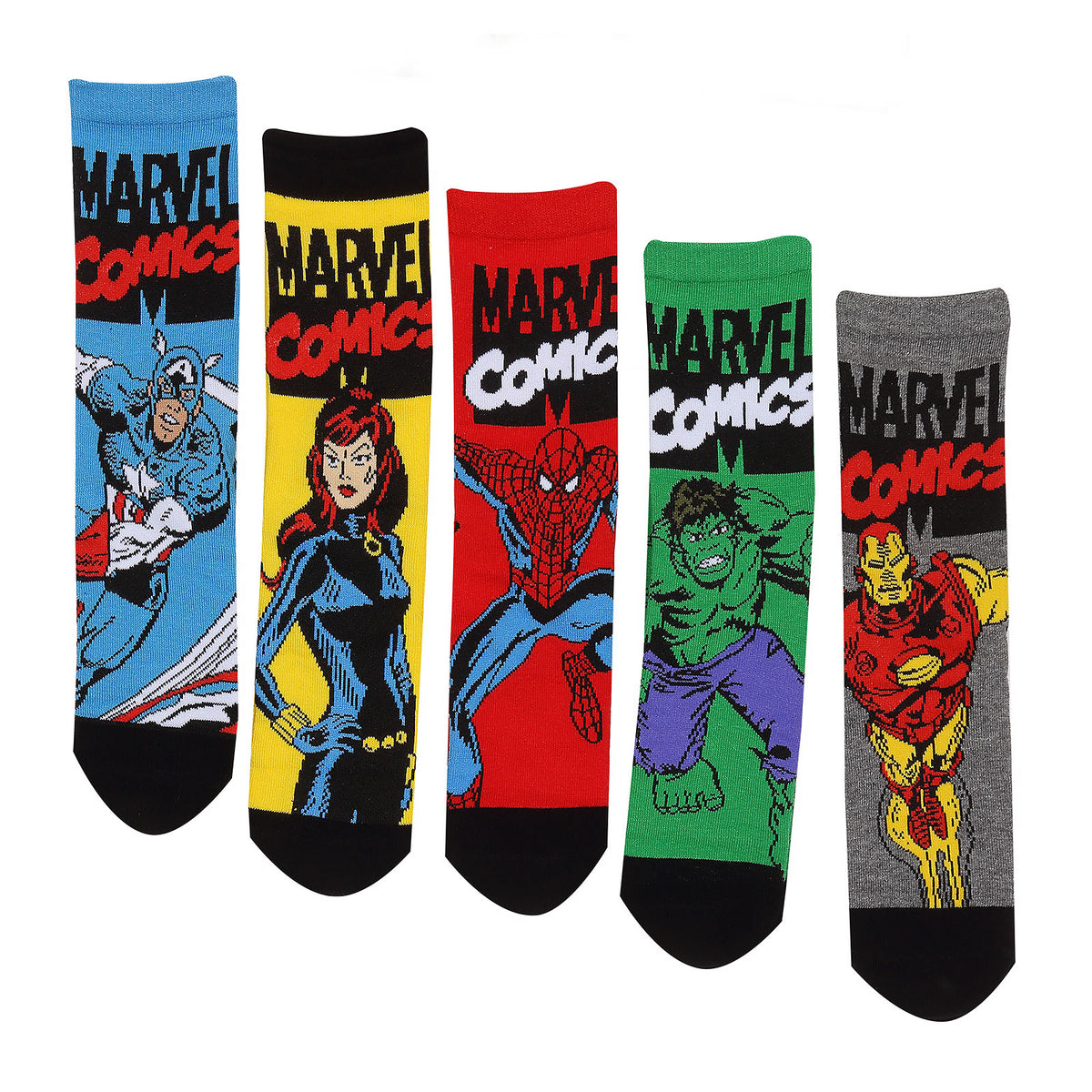 Produktbild Marvel Comics Strumpor 5-pack i Presentförpackning